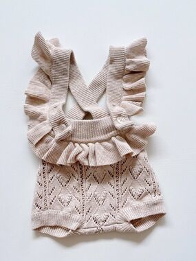 Jamie Kay Bonnie Playsuit Oatmeal 3Y